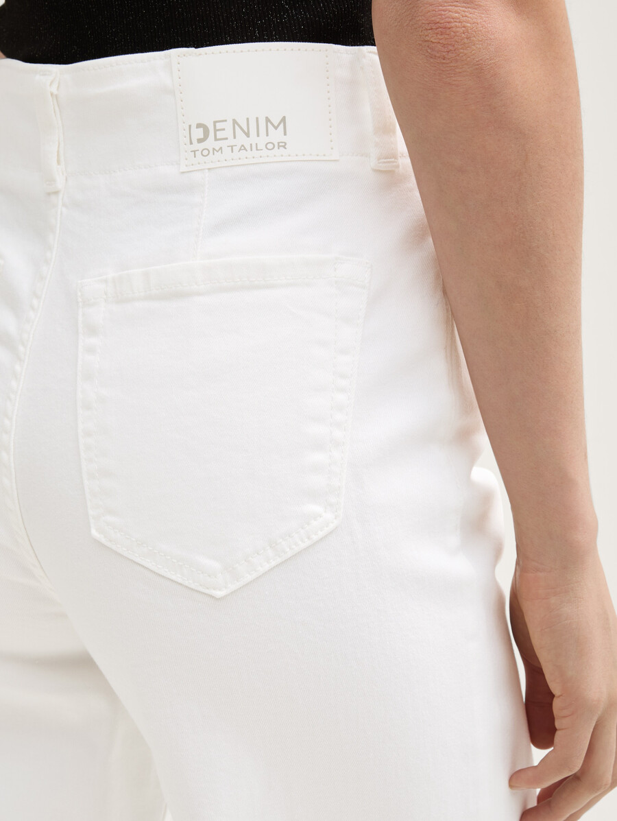 weite jeans mit stretch