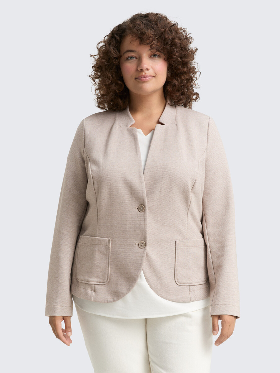 plus size - taillierter blazer
