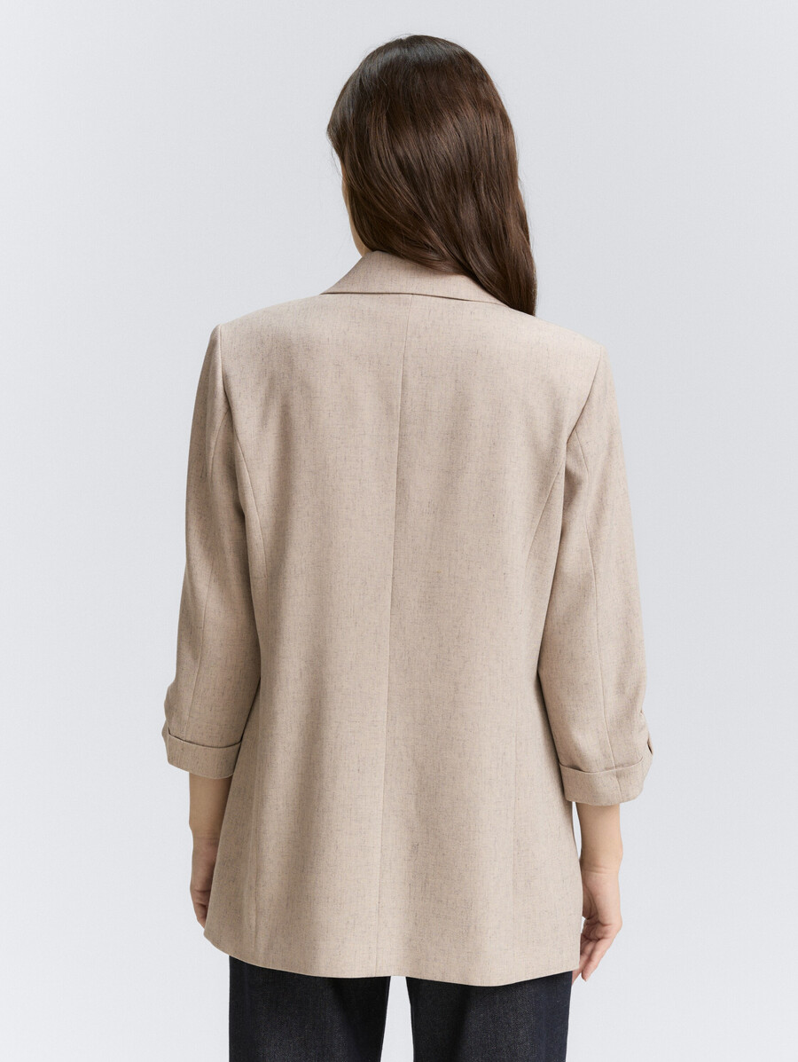 blazer mit lockerer passform