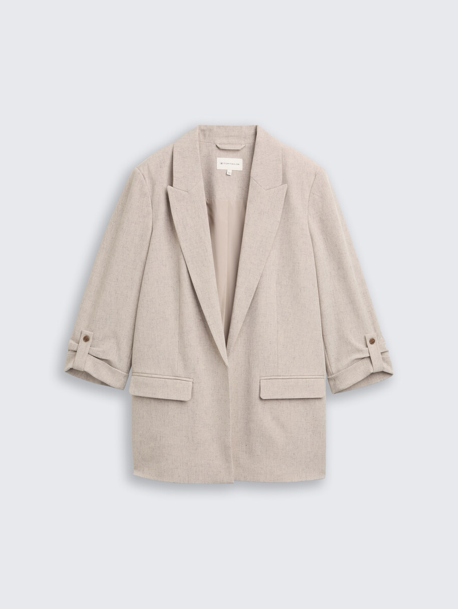blazer mit lockerer passform