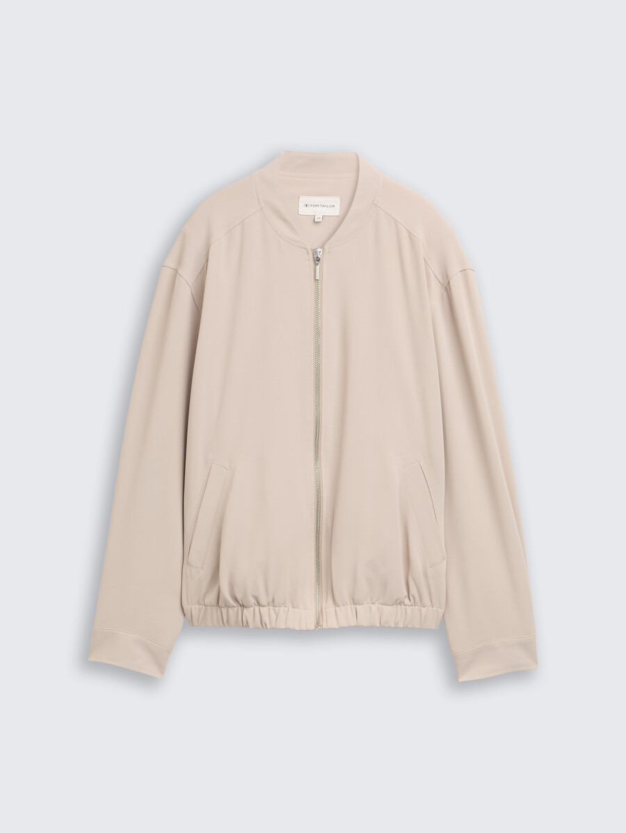 locker geschnittene blousonjacke