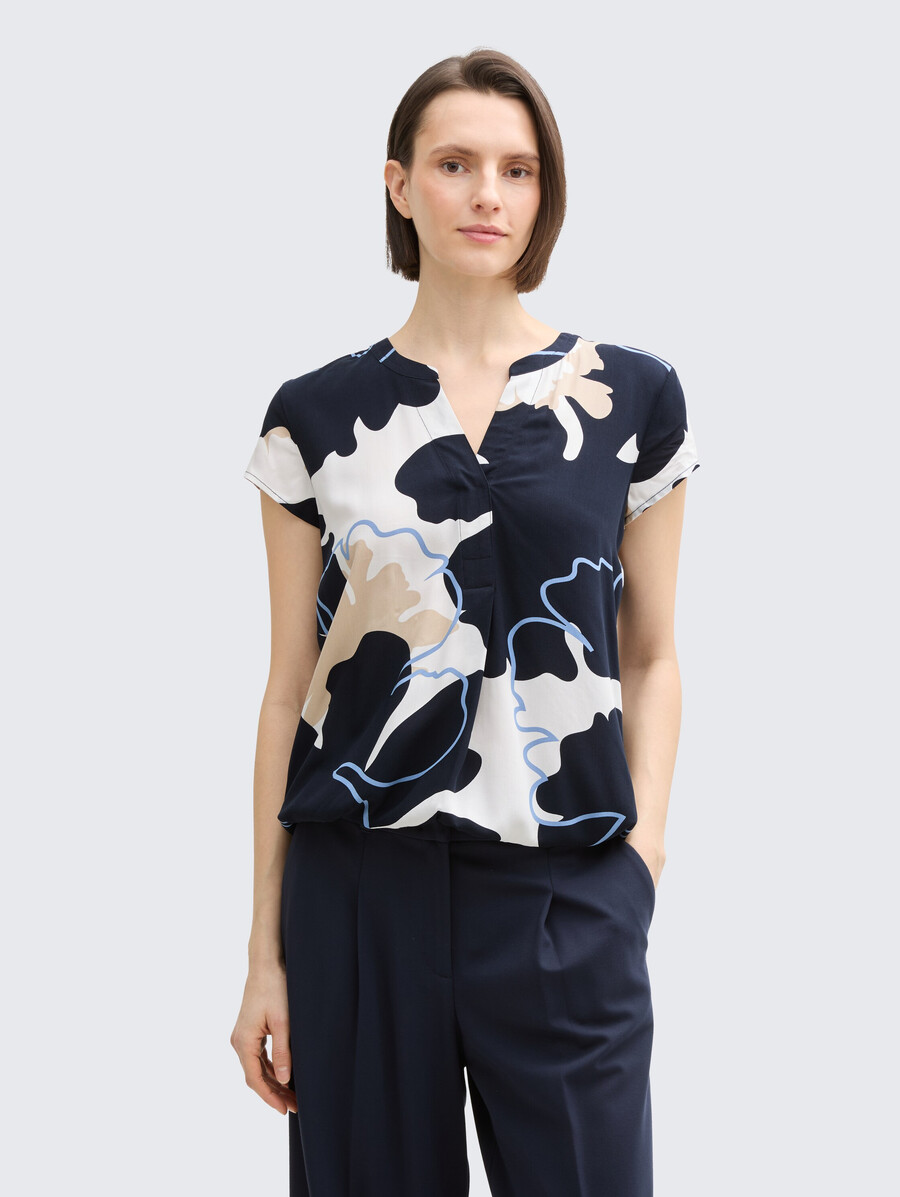bluse mit muster