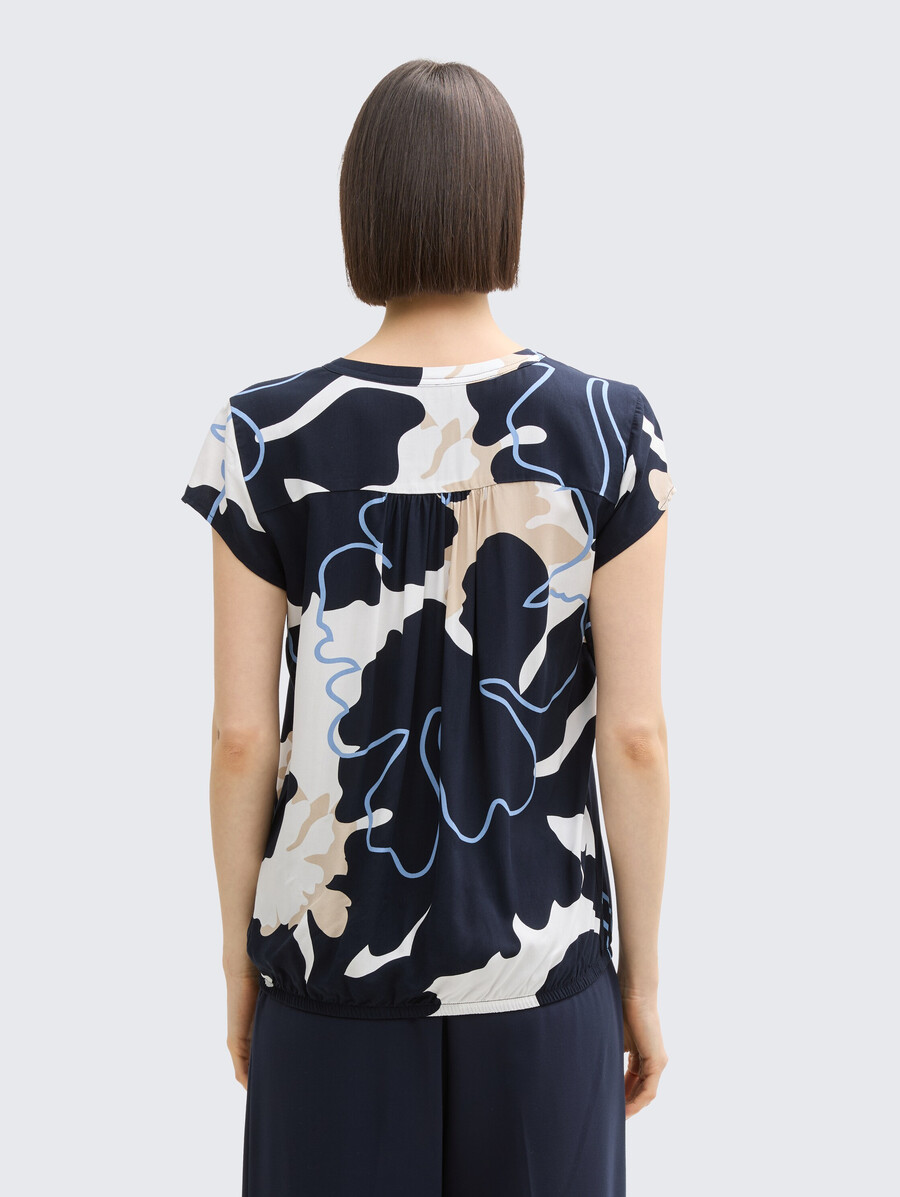 bluse mit muster