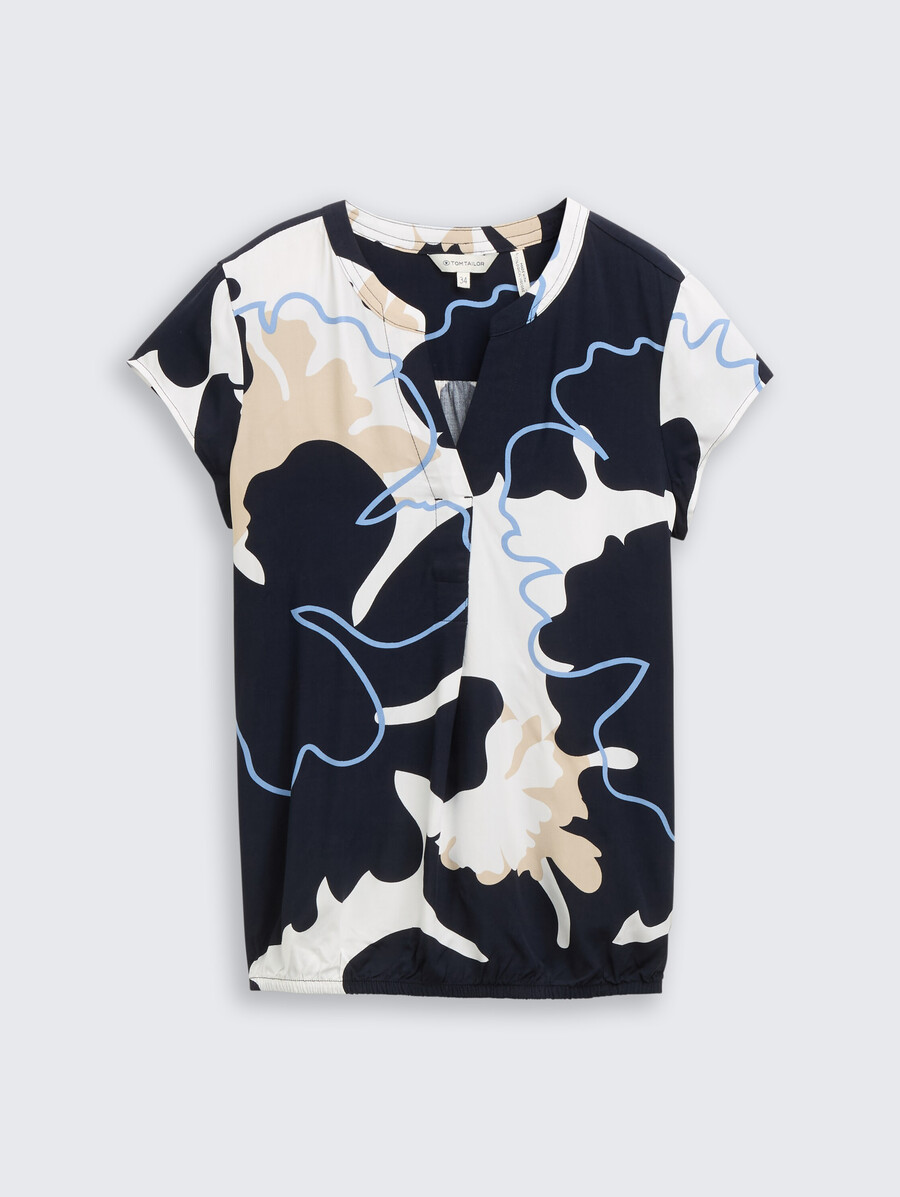 bluse mit muster