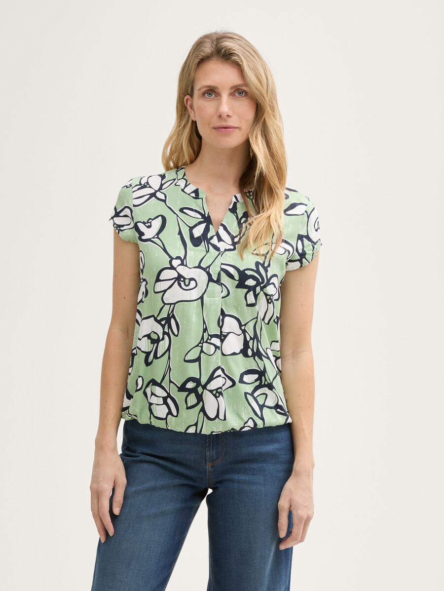 bluse mit muster