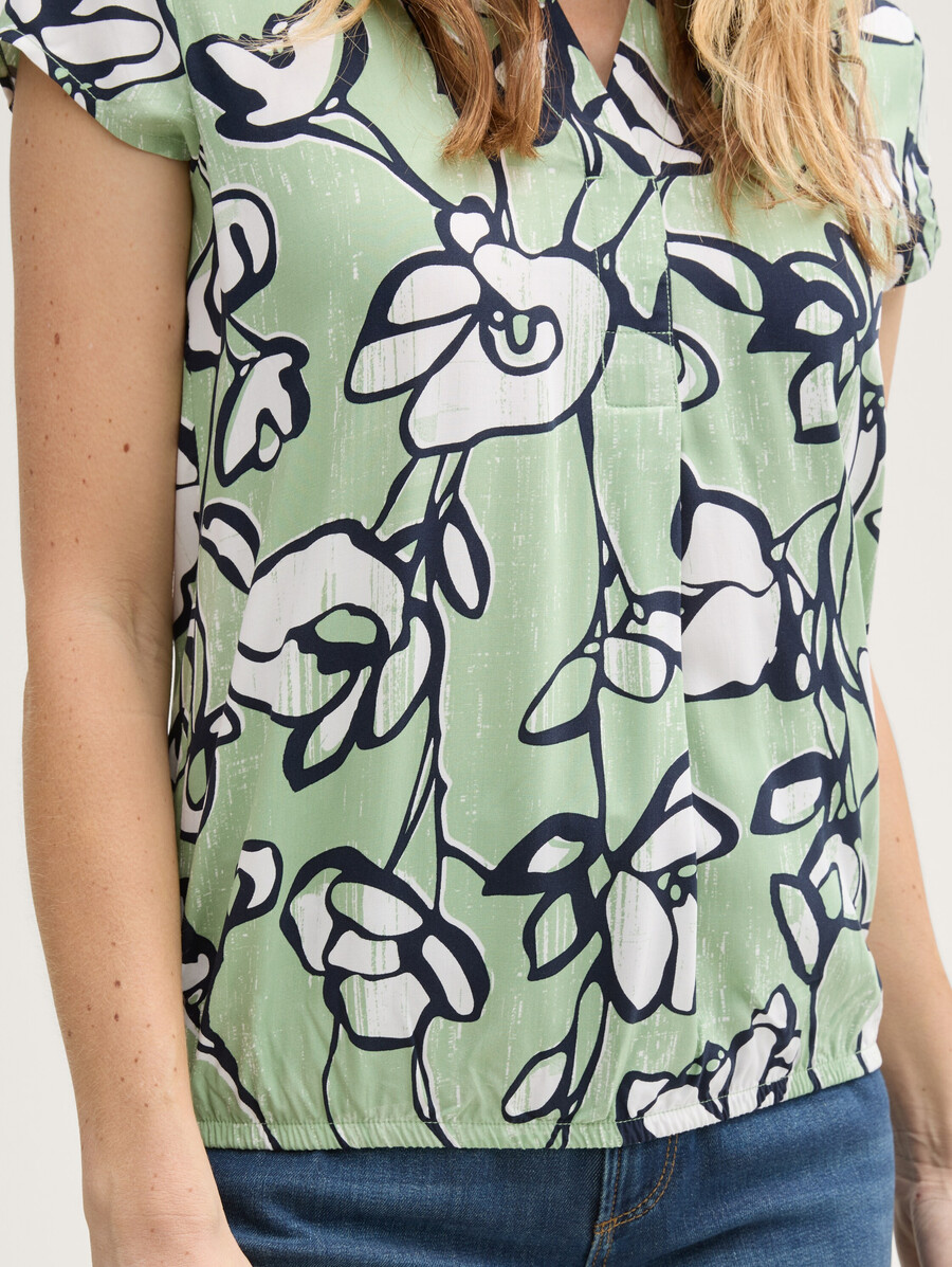 bluse mit muster