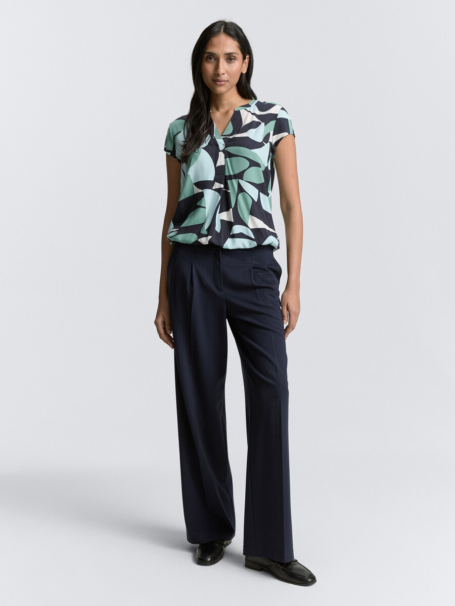 bluse mit muster