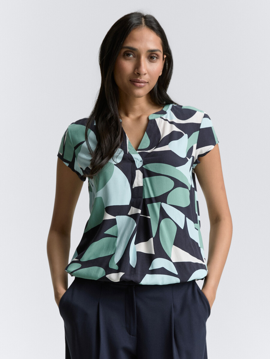bluse mit muster