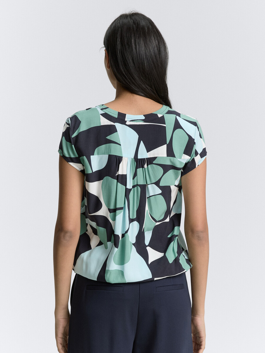 bluse mit muster