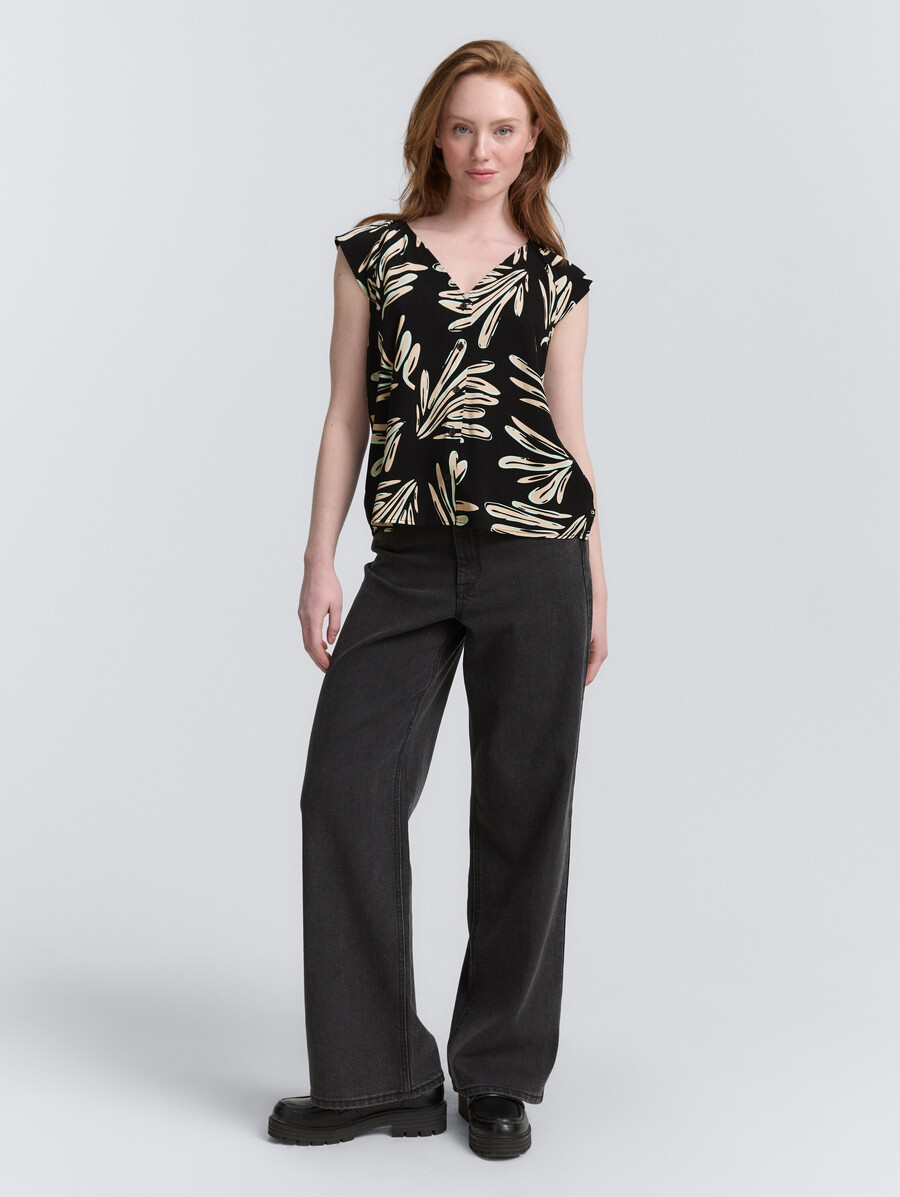 bluse mit muster