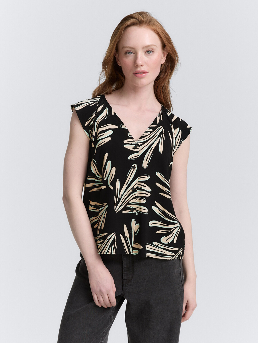 bluse mit muster