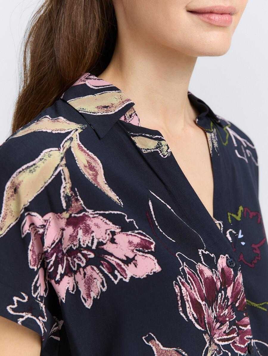 bluse mit muster