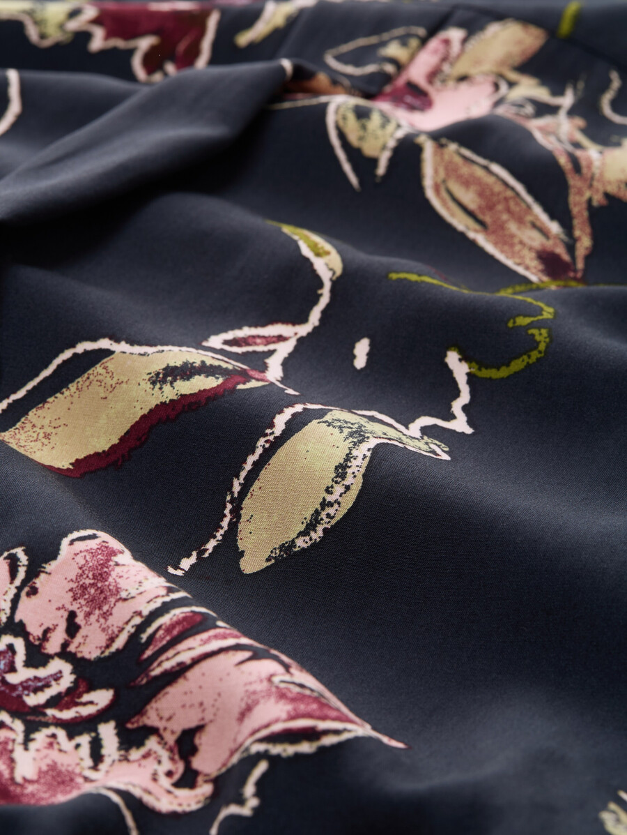 bluse mit muster