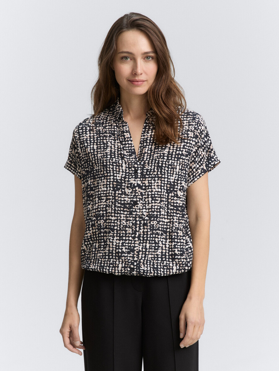 bluse mit muster