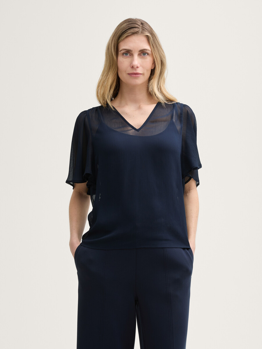 chiffonbluse