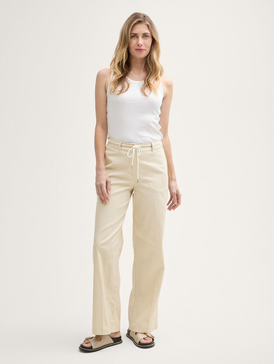 ttlea weite hose mit kordelzug