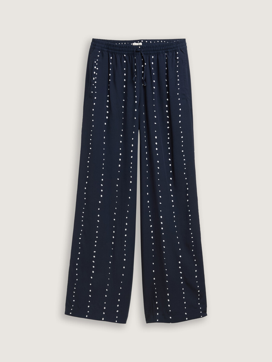 weit geschnittene palazzo-hose