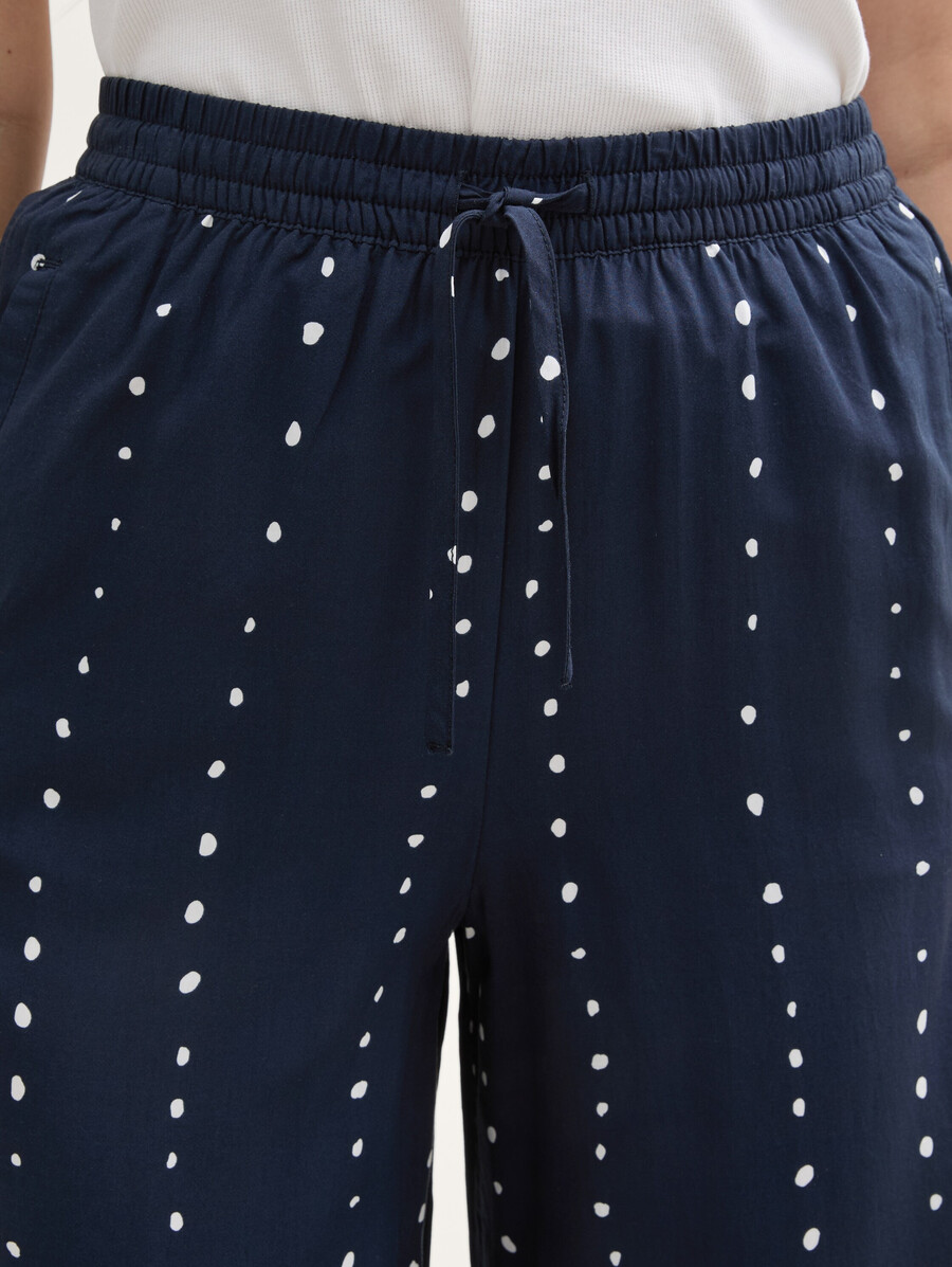 weit geschnittene palazzo-hose