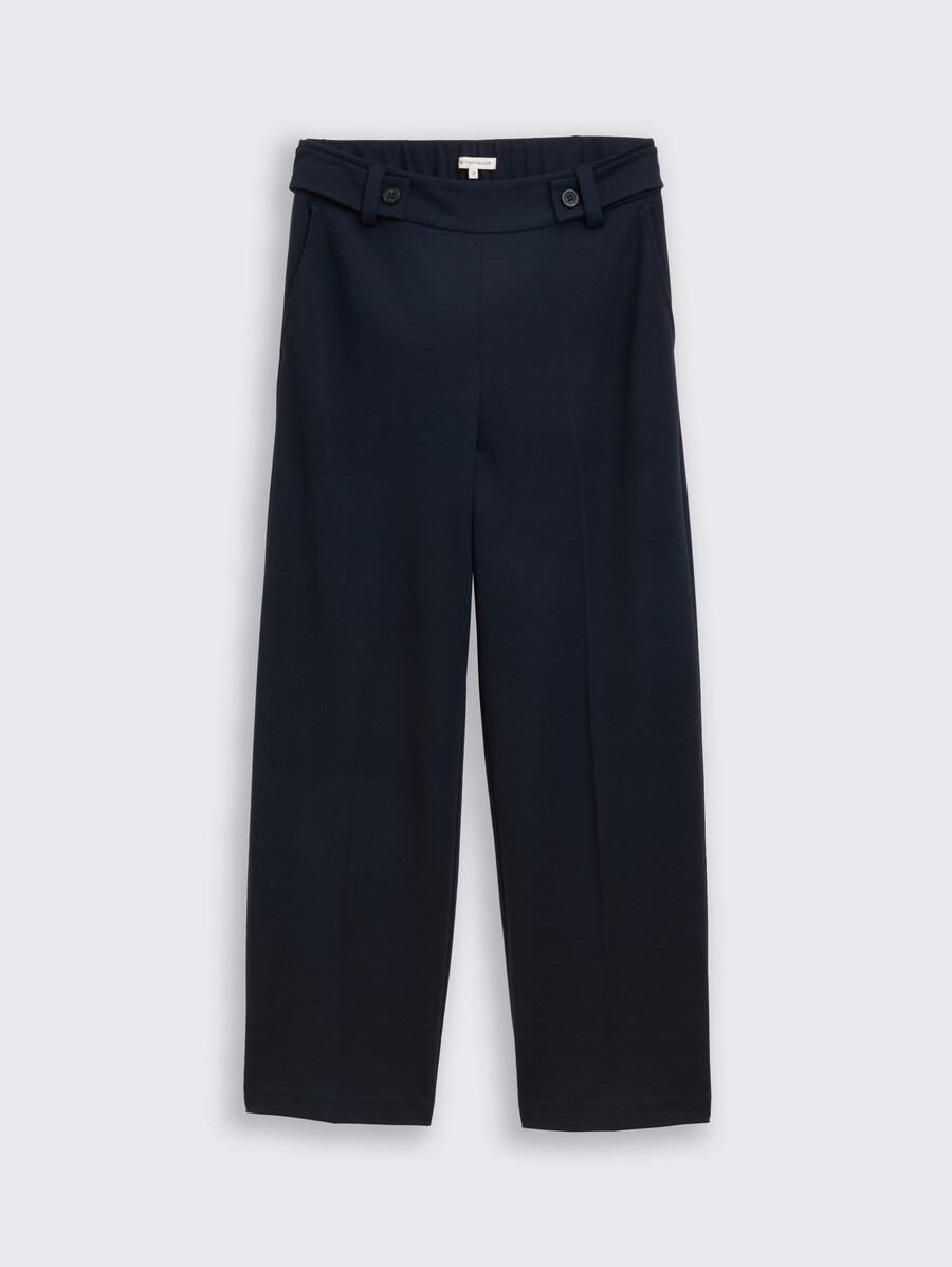 cropped ttmia straight pants