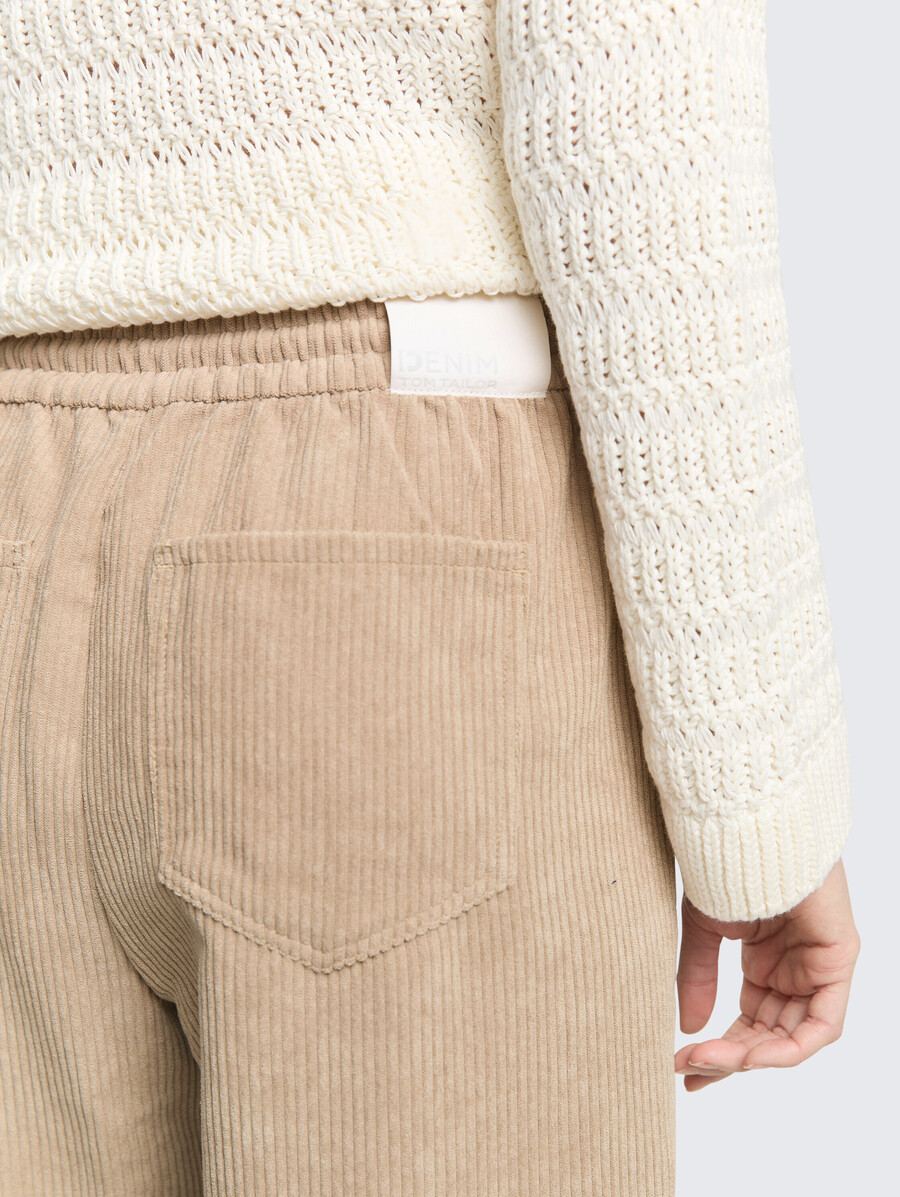 cordhose mit kordelzug