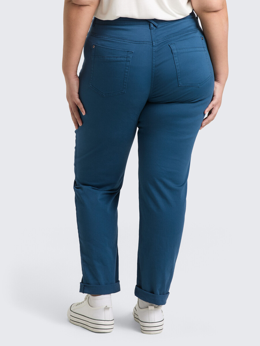 plus size – schmal geschnittene cropped-hose