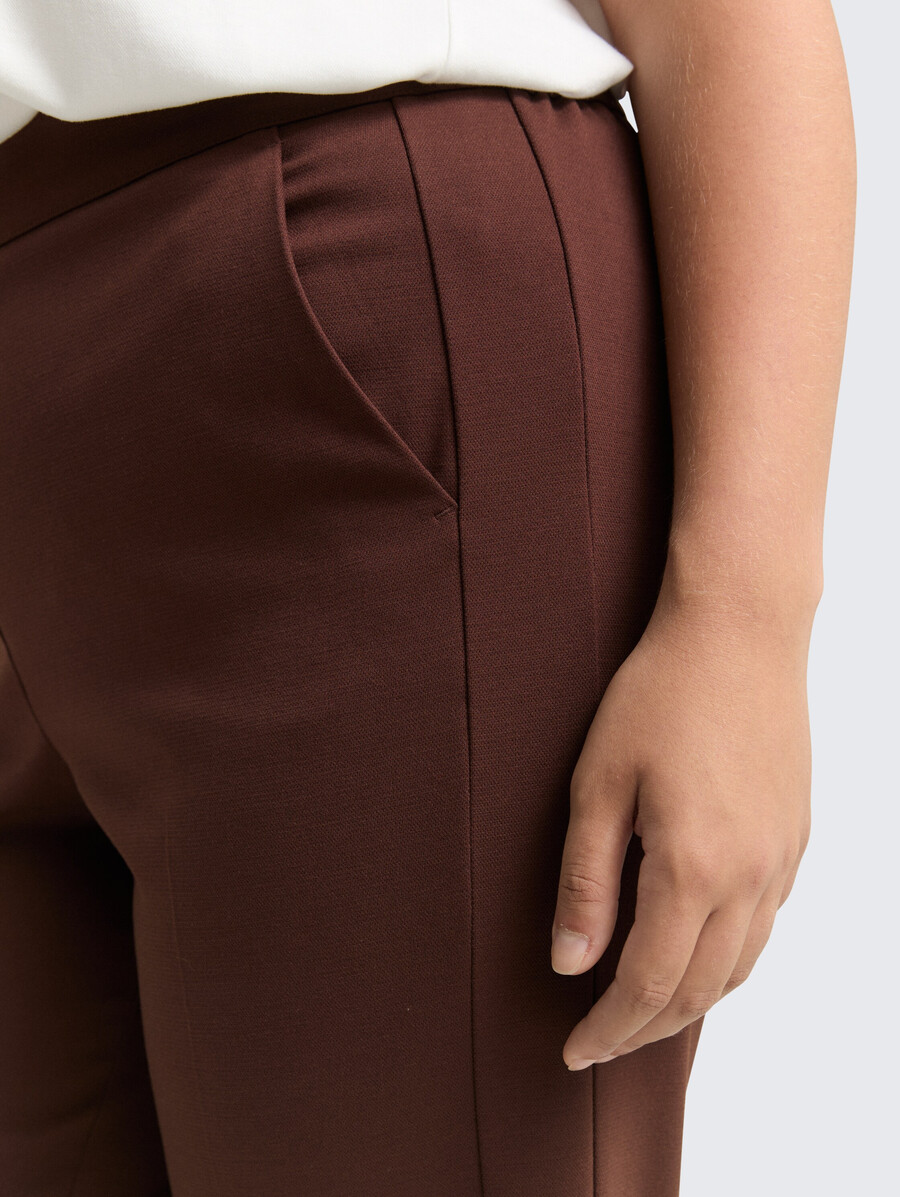 plus size – gerade geschnittene hosen