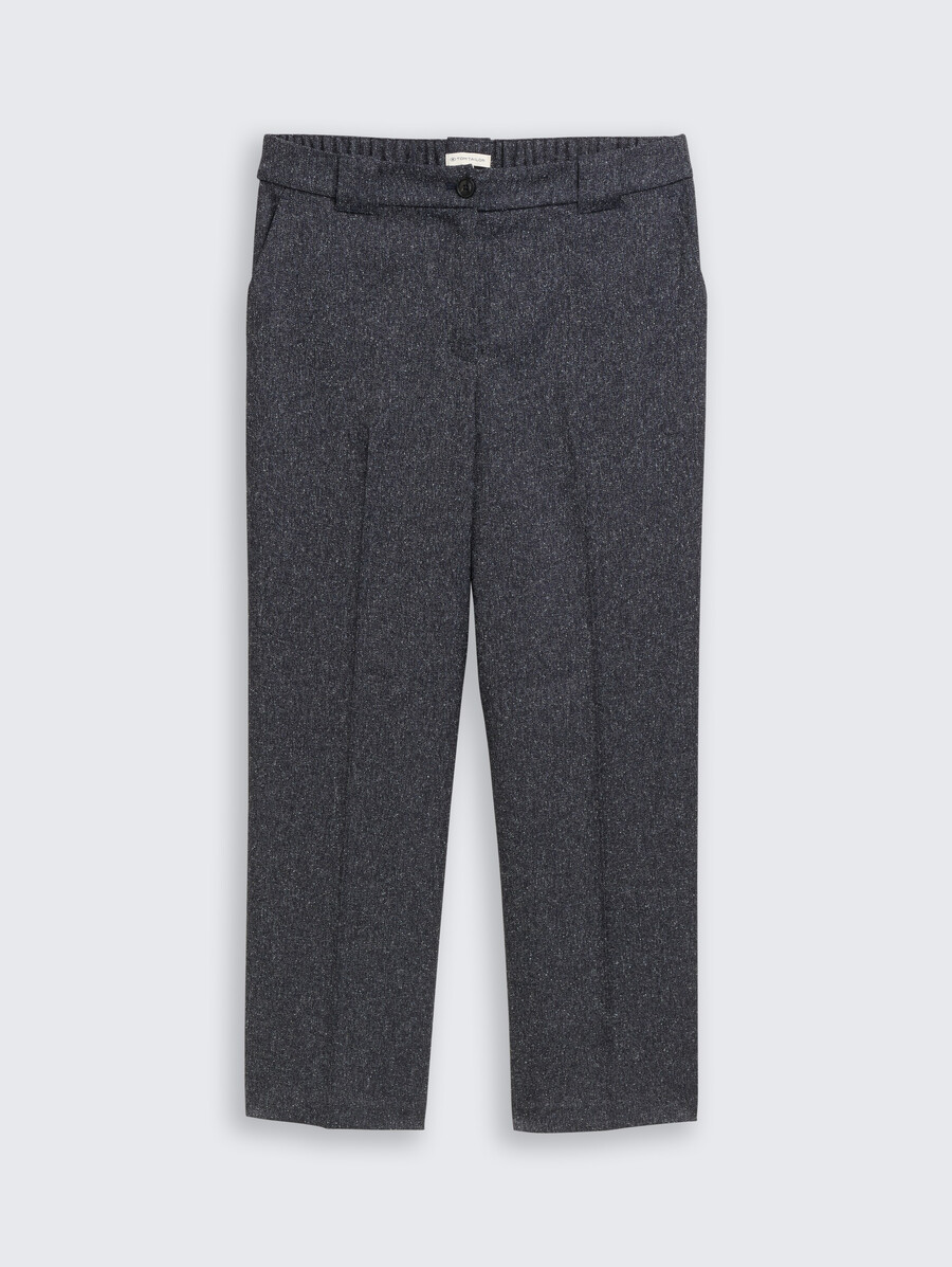 ttmia straight hose im melange-look
