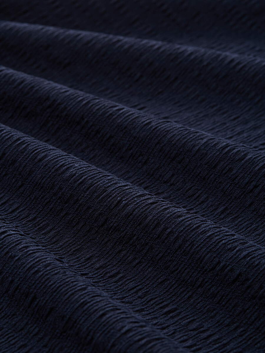 midikleid mit stehkragen