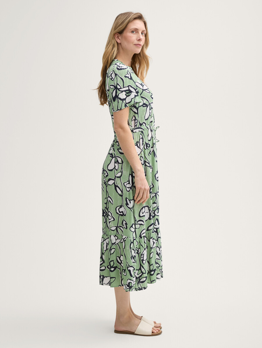 maxikleid mit muster
