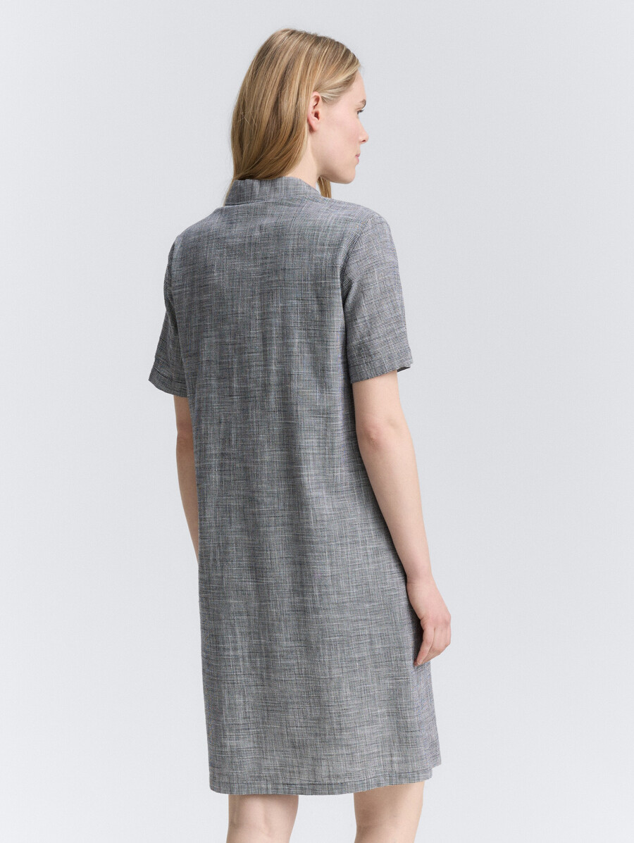 blusenkleid mit brusttaschen