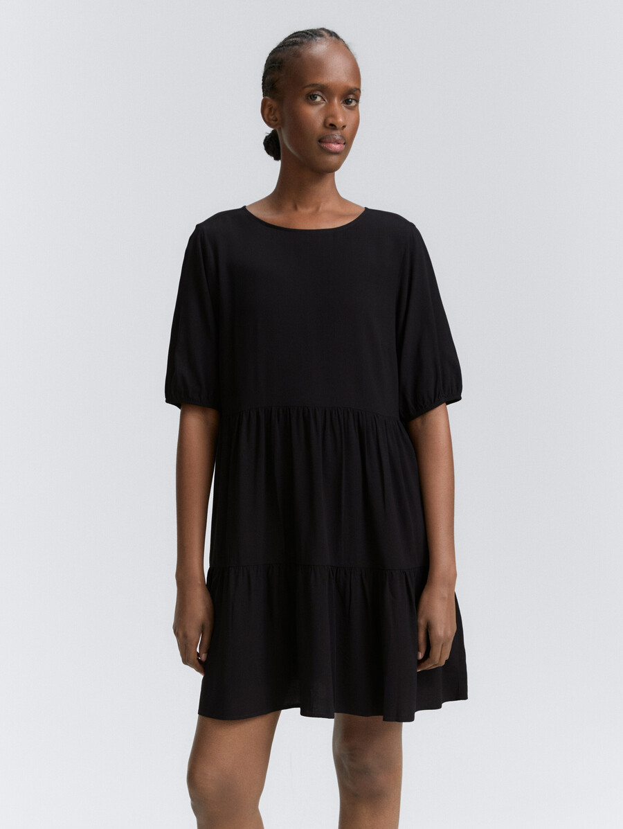 minikleid mit volants