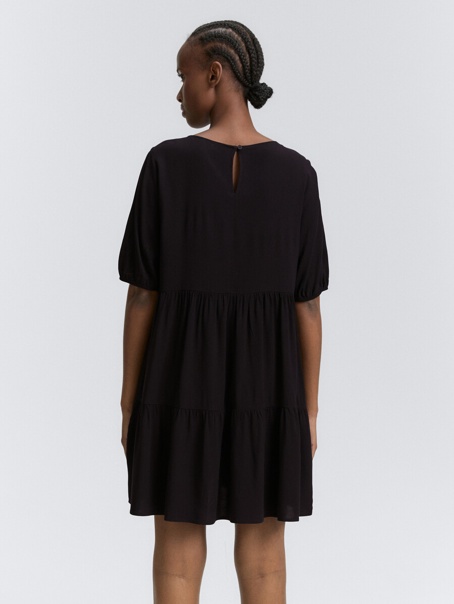 minikleid mit volants