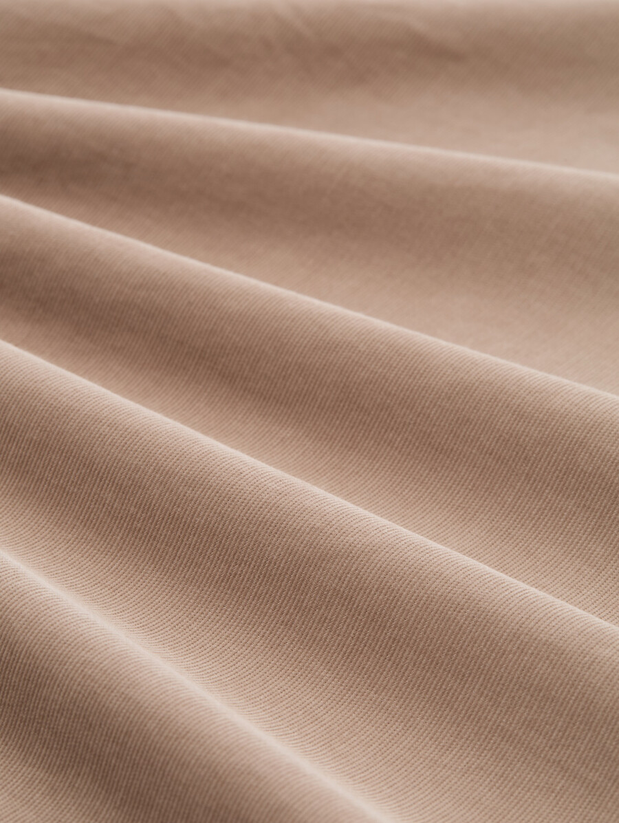 cordkleid mit kragen