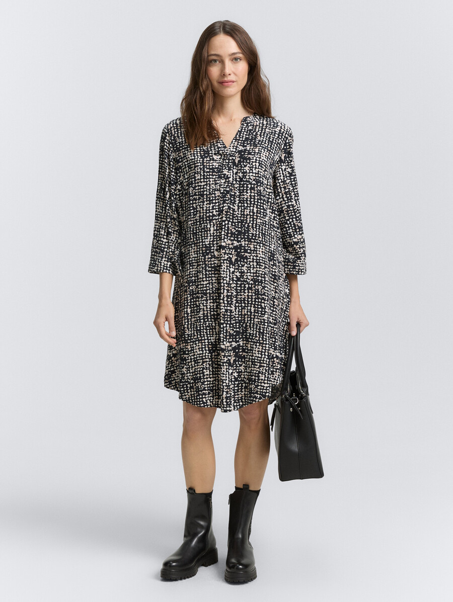 kleid mit muster