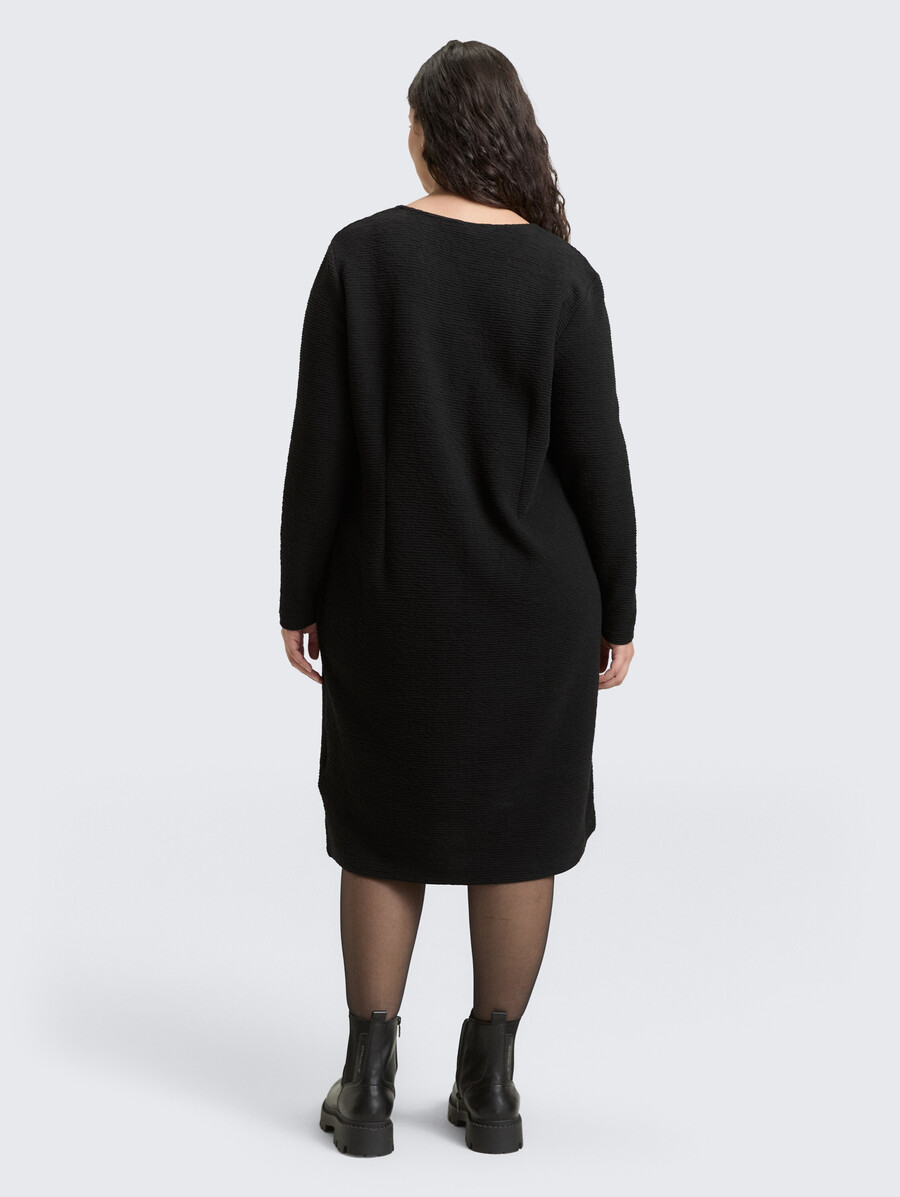 plus size – kleid mit glitzereffekt