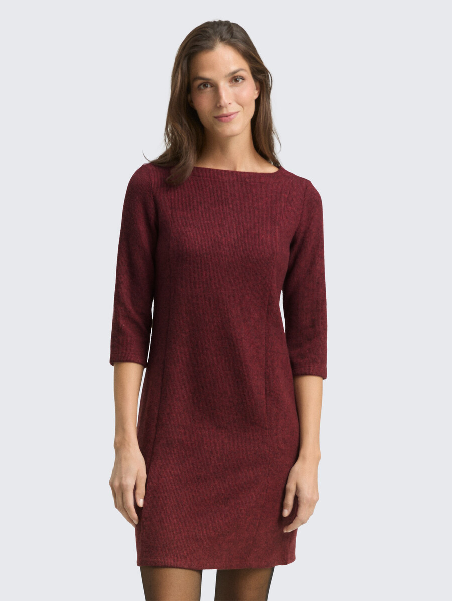 gemütliches kleid mit 34-Ärmeln