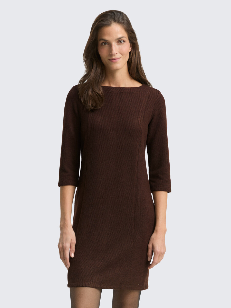 gemütliches kleid mit 34-Ärmeln