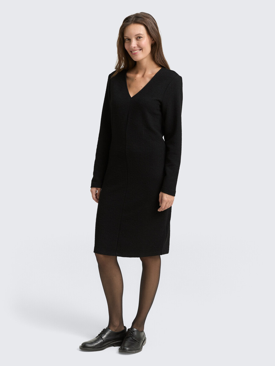 kleid mit glitzereffekt