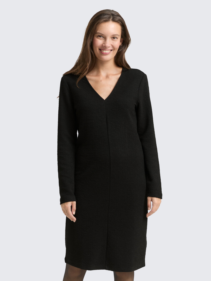 kleid mit glitzereffekt