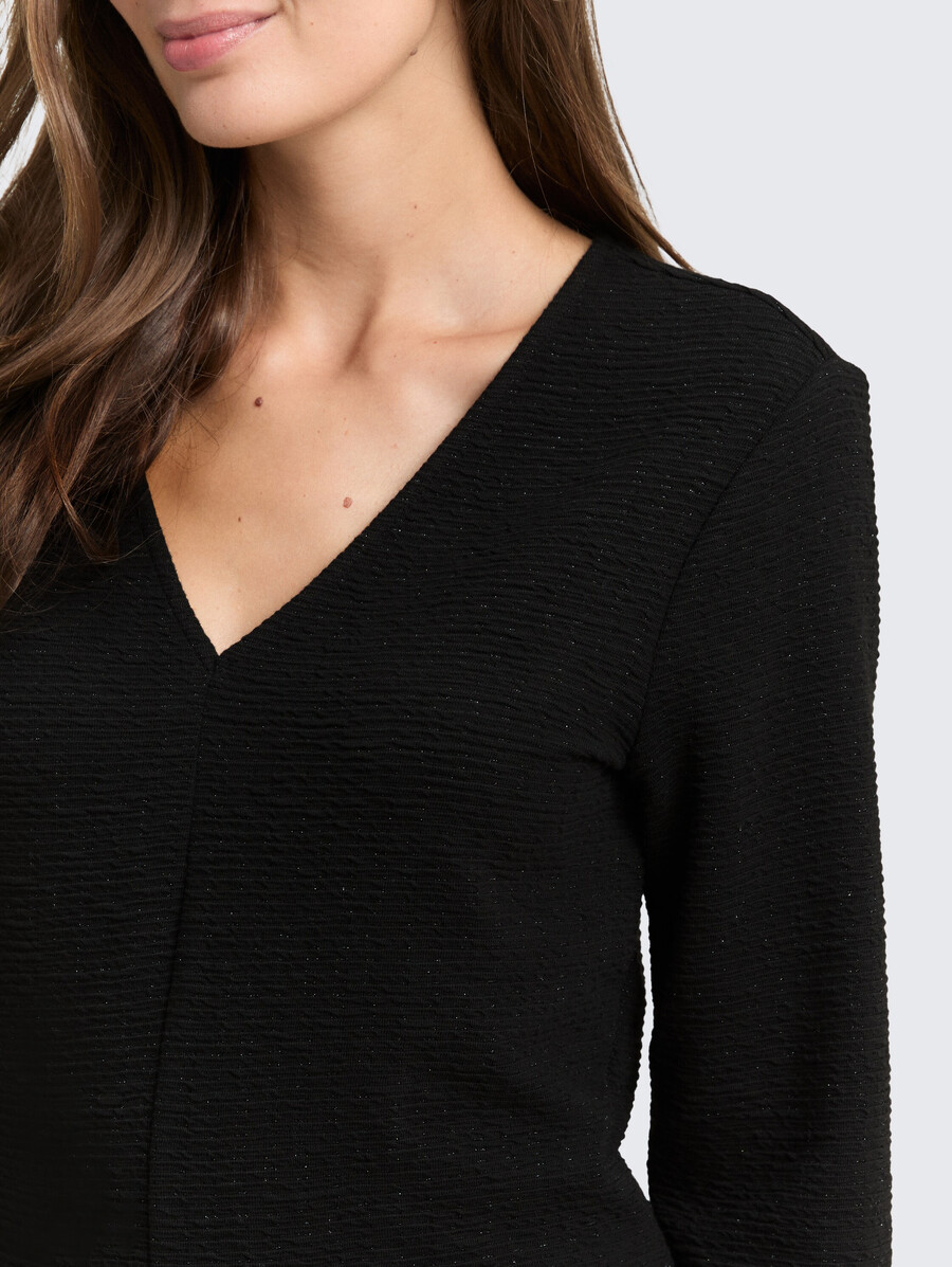 kleid mit glitzereffekt