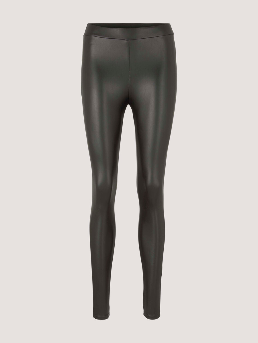 leggings in lederoptik