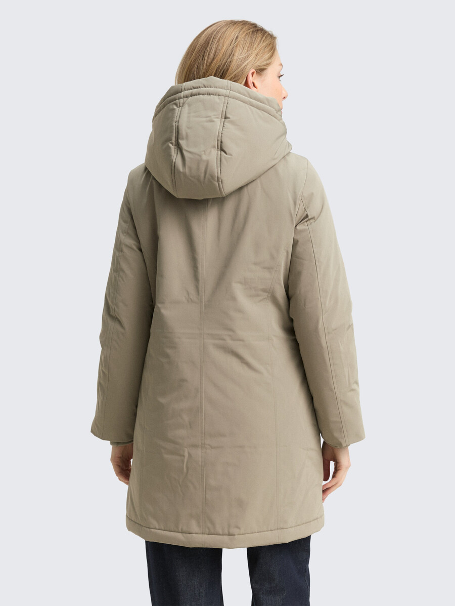winterparka mit kapuze