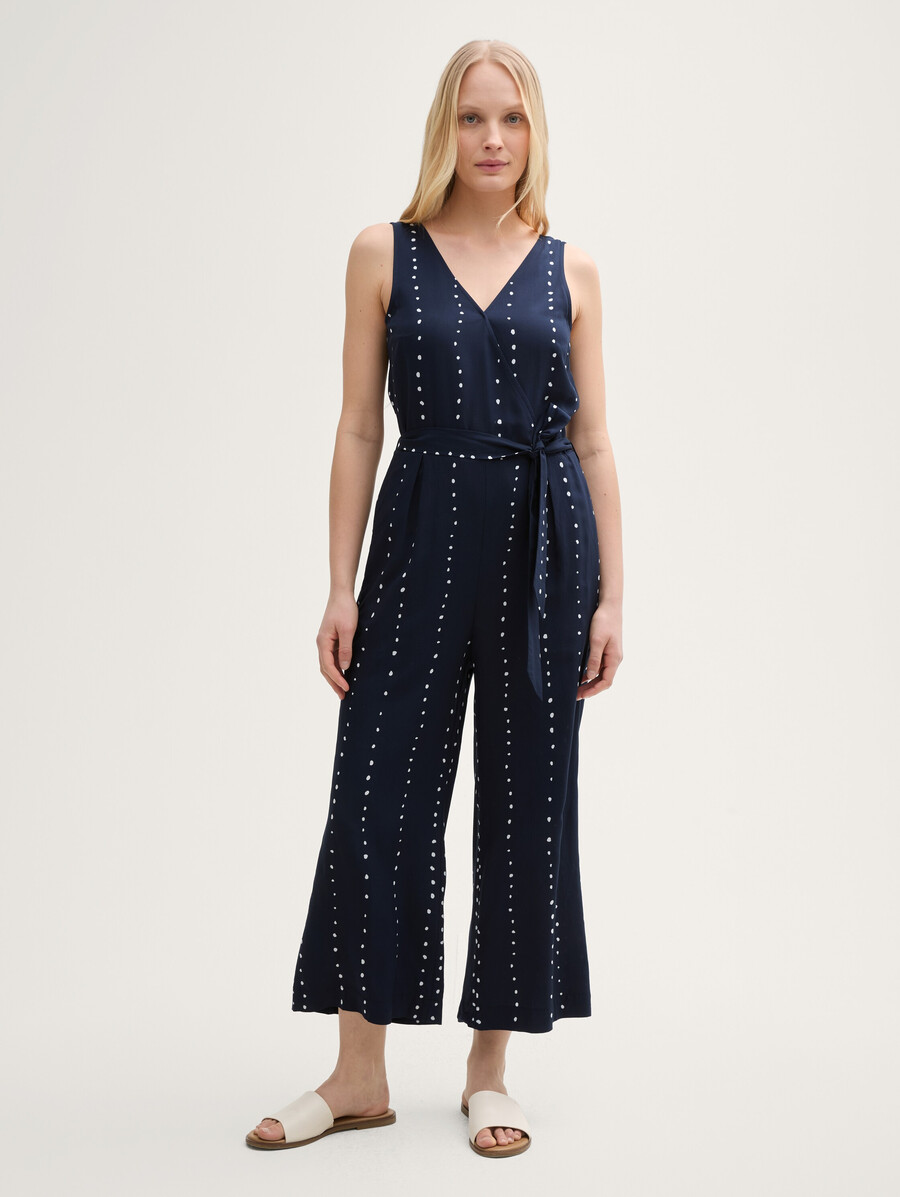 jumpsuit mit allover-print