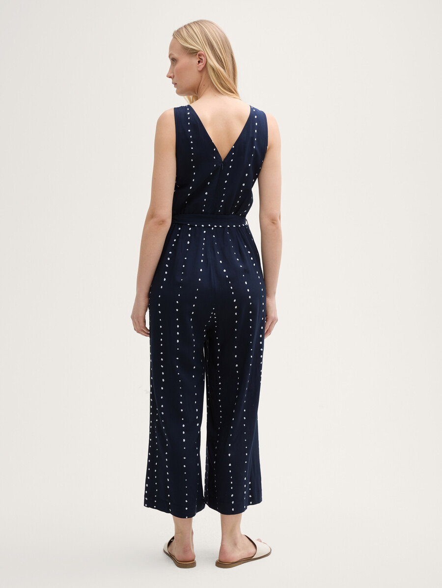 jumpsuit mit allover-print