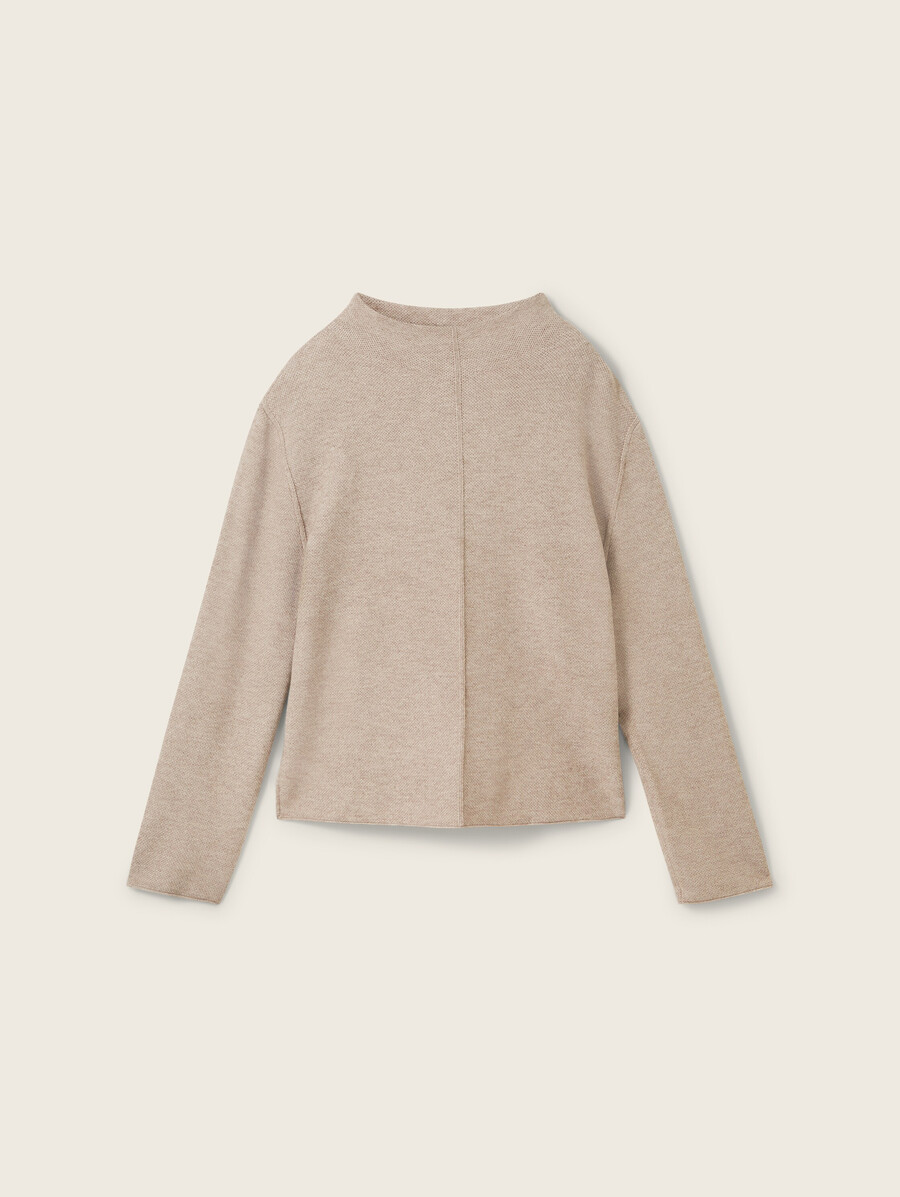 strickpullover mit lenzing ecovero