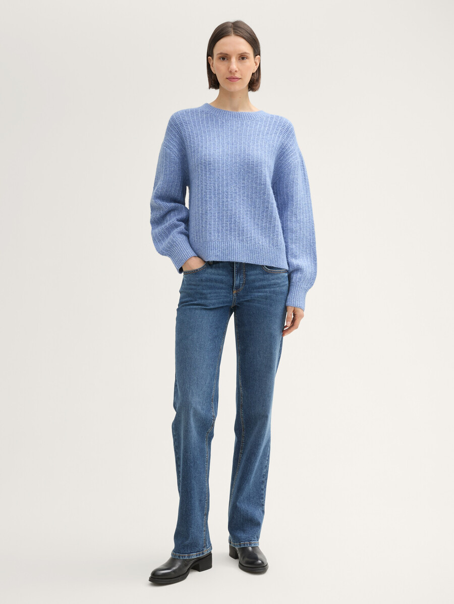 strickpullover mit pailletten