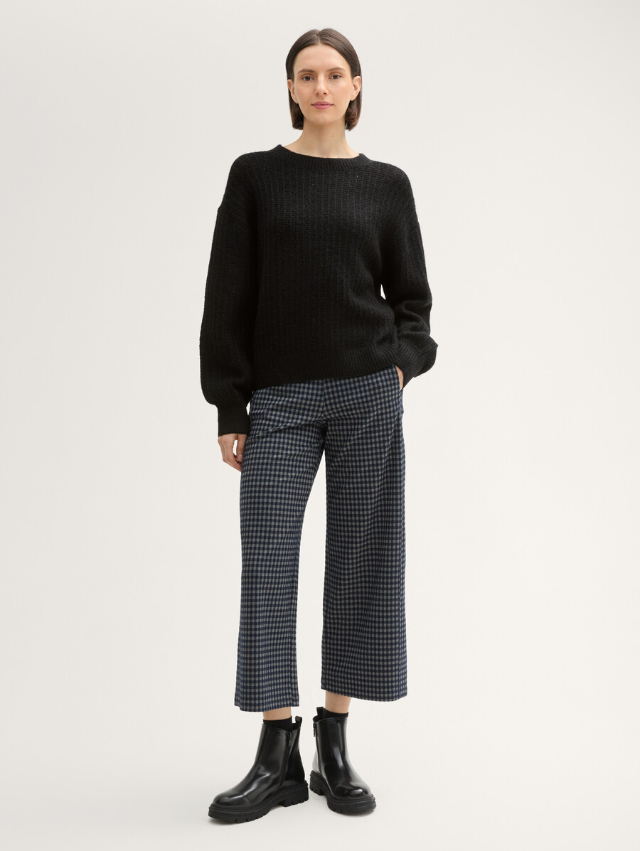 strickpullover mit pailletten