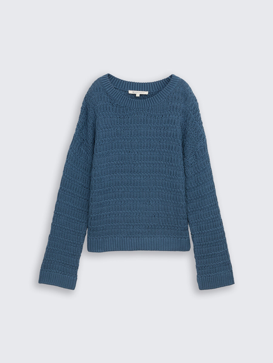 strickpullover in lockerer passform