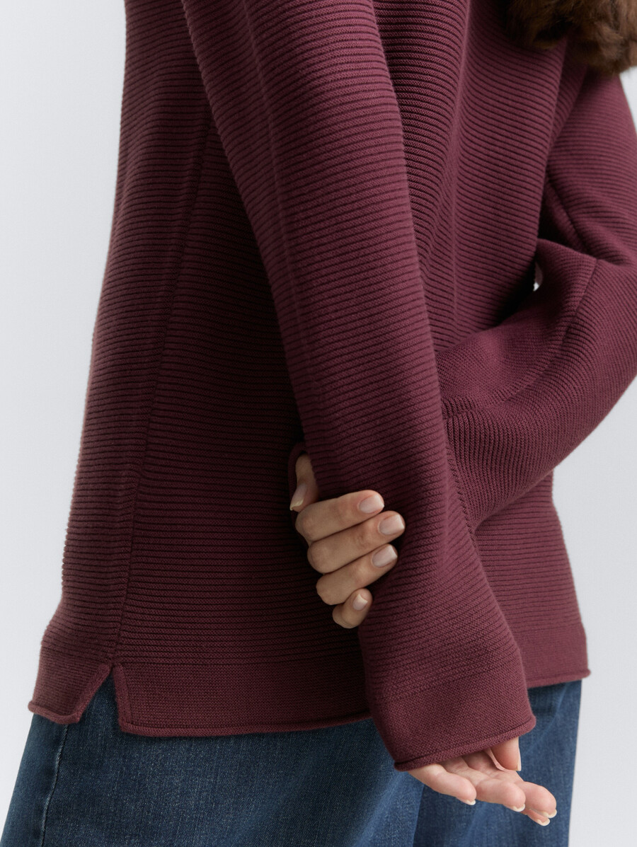 strickpullover aus baumwolle