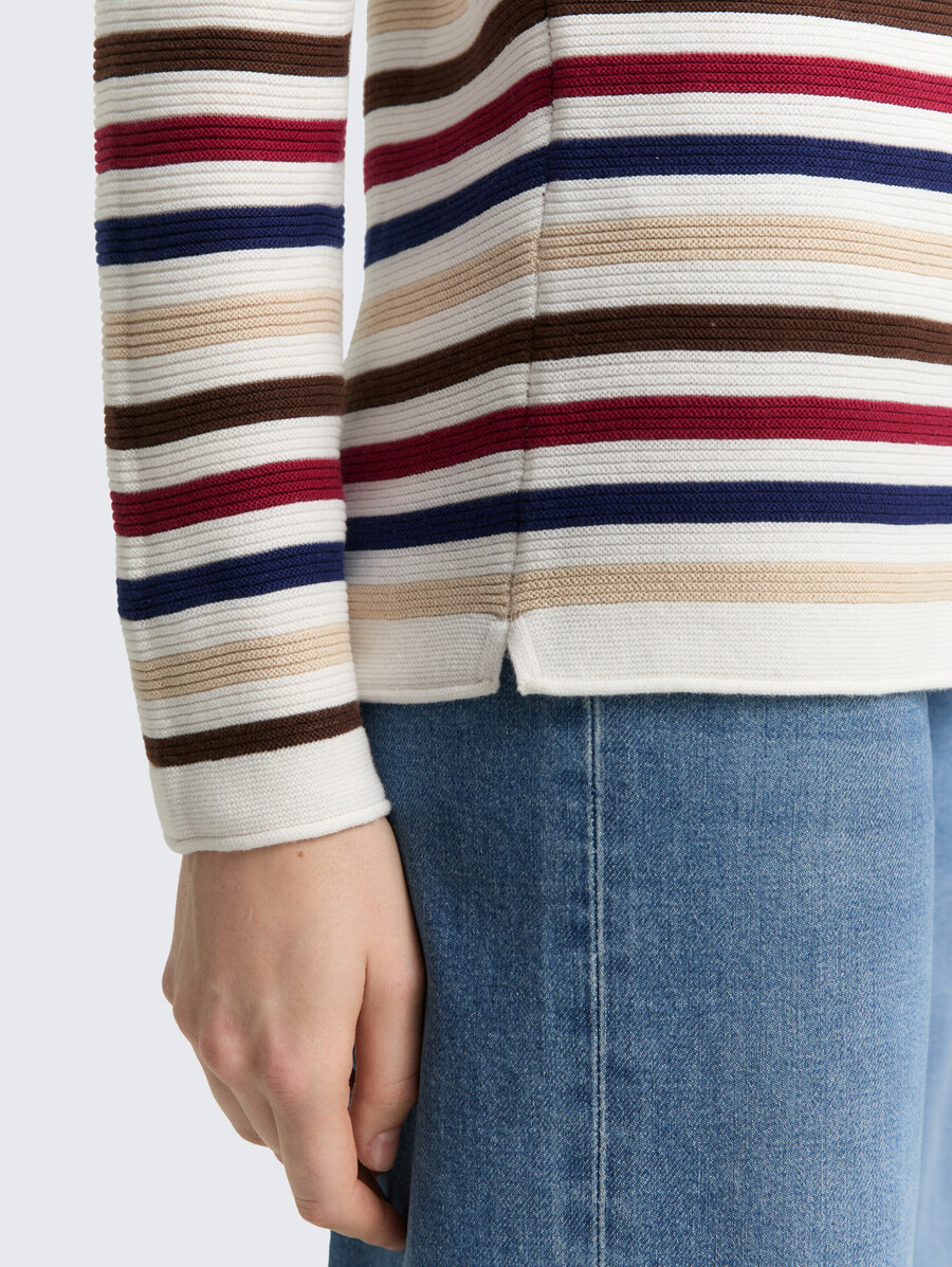 strickpullover aus baumwolle